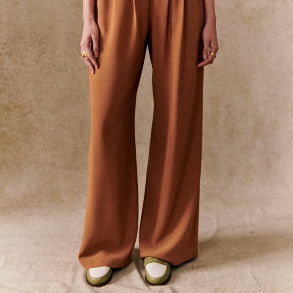 Sezane Pantalon LouLou in size 44 UK 14